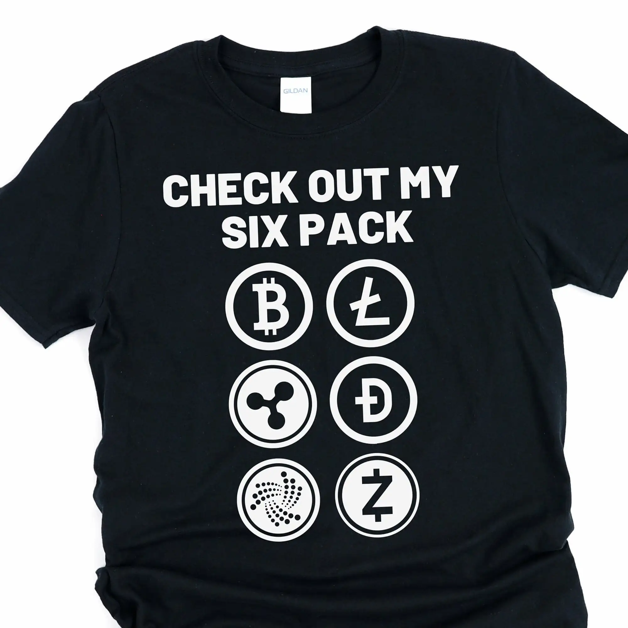 Check out my six pack, crypto shirt, ripple cryptocurrency, bitcoin t-shirt, bitcoin shirt