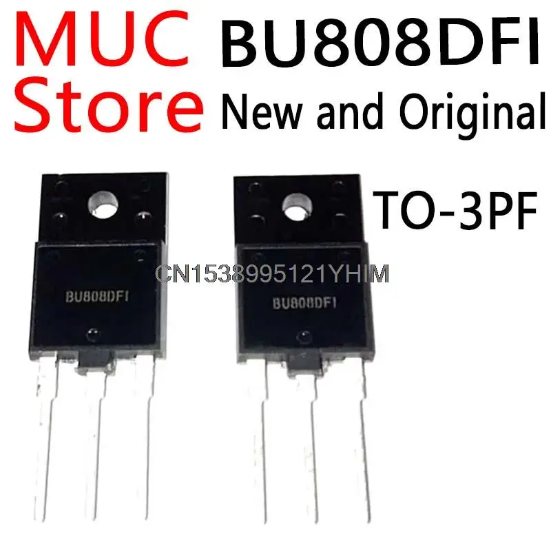 5PCS New and Original  TO-3PF BU808DF1 BU808 BU808DFI