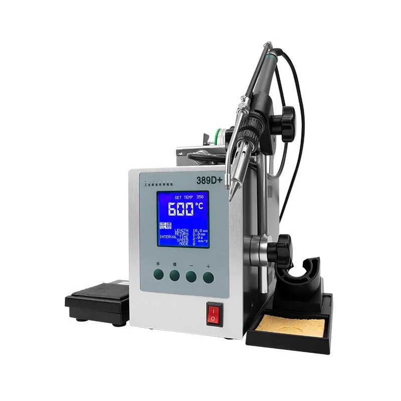 300W High Frequency Constant Temperature Soldering Station, Digital Display Automatic Soldering Machine with Manual