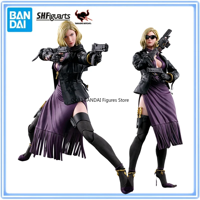 Bandai Original S.H.Figuarts Tekken 8 NINA WILLIAMS figura de acción articulaciones activas modelo pasatiempos regalo coleccionable