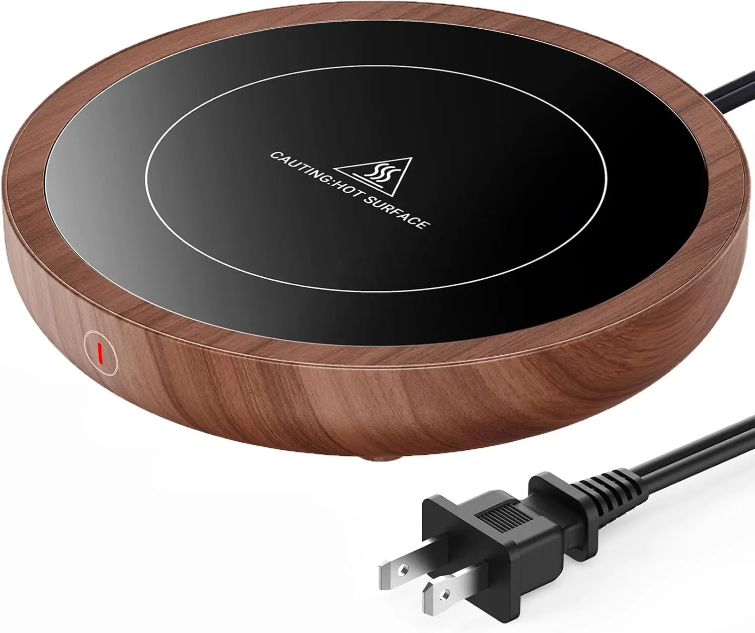 

Coffee Mug Warmer, 36W Electric Cup Warmer for Desk with 3-Temp Settings Advanced Temperature-Controlled Heating Coffee