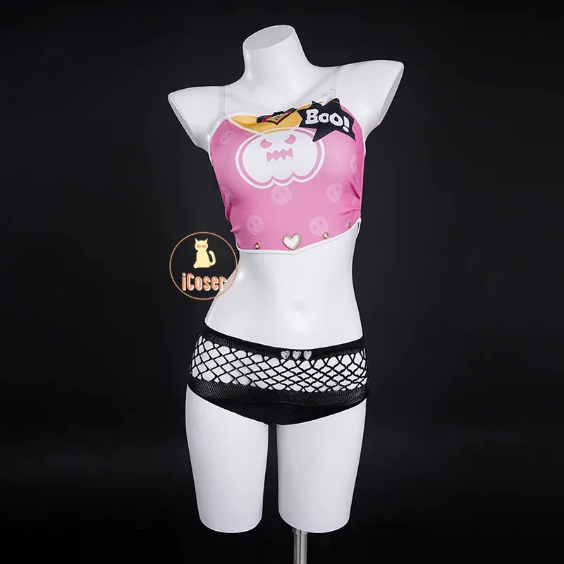 Zenless Zone Zero نيكول ديمارا أزياء تنكرية شعر مستعار كتي الجلد موحدة دمية Cunning Hares حفلة الهالوين النساء Propa ؛ 6'x,9;y'