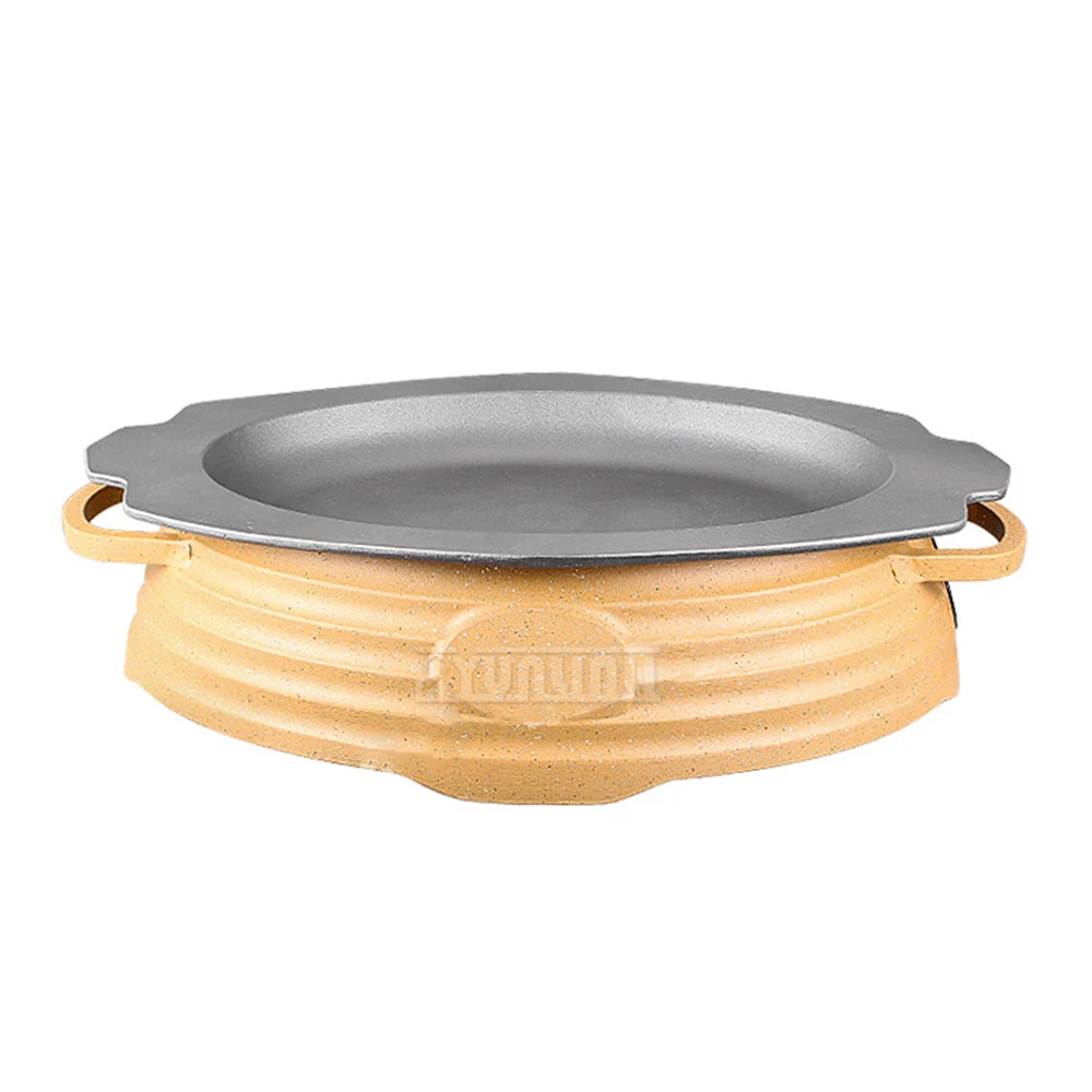 Kitchen Fish Cooking Equipment High Fire Induction Cooker Aluminum Alloy Non Stick Baking Plate Fish Oven