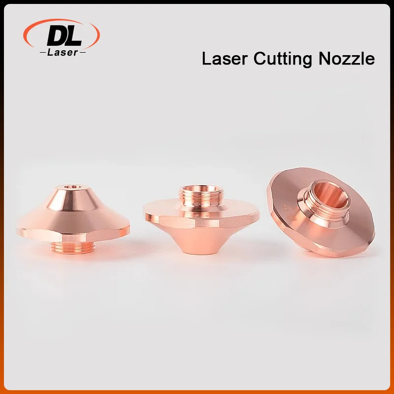 DL High-Speed Single/Double Nozzle D28 Plum Blossom Convex SC Laser Cutting Nozzle Compatible with HSG WSX Raytools Laser Cutter