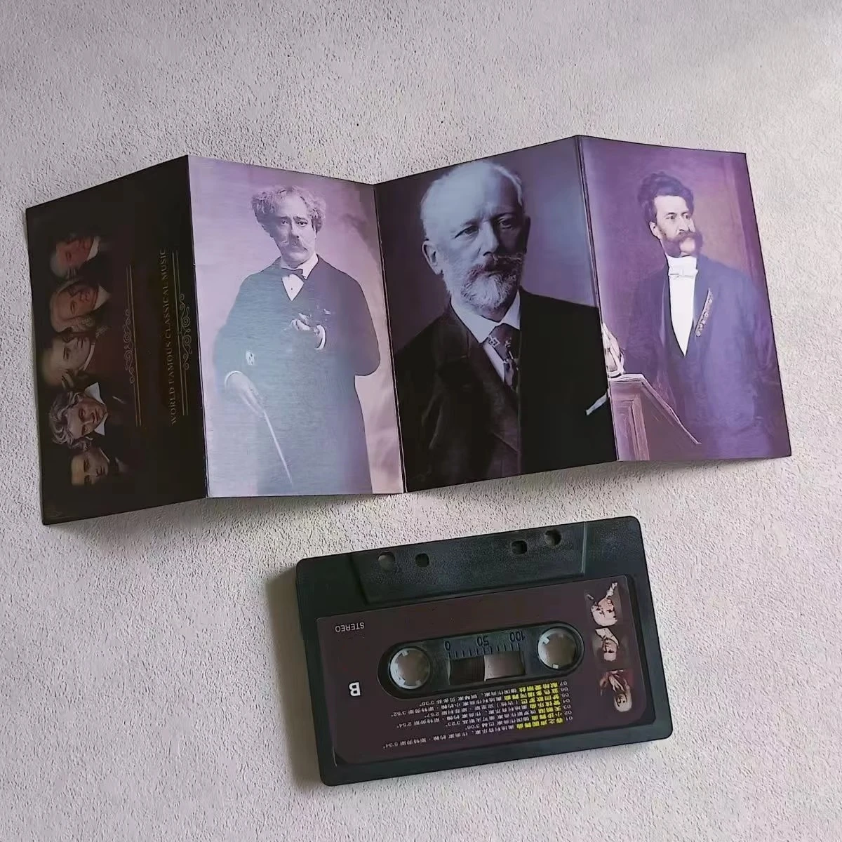 Classical Artists Music Tape WORLD FAMOUS CLASSICAL MUSIC Album Cassette Cosplay Walkman Recorder Car Soundtracks Box Collection view 2