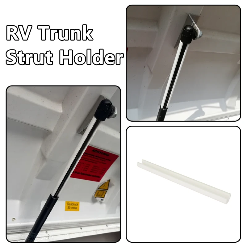 For Hobby RV Trunk Strut Holder For Old Model Pneumatic Shock Absorber Tailgate Support Rod Lock Buckle Anti-Door Camping RV