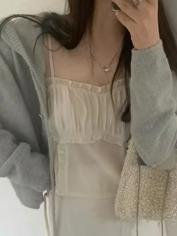 Женская верхняя одежда с милым воротником и плиссированными ремешками, топ или прямой крой, обычный тонкий однотонный летний новый поступление