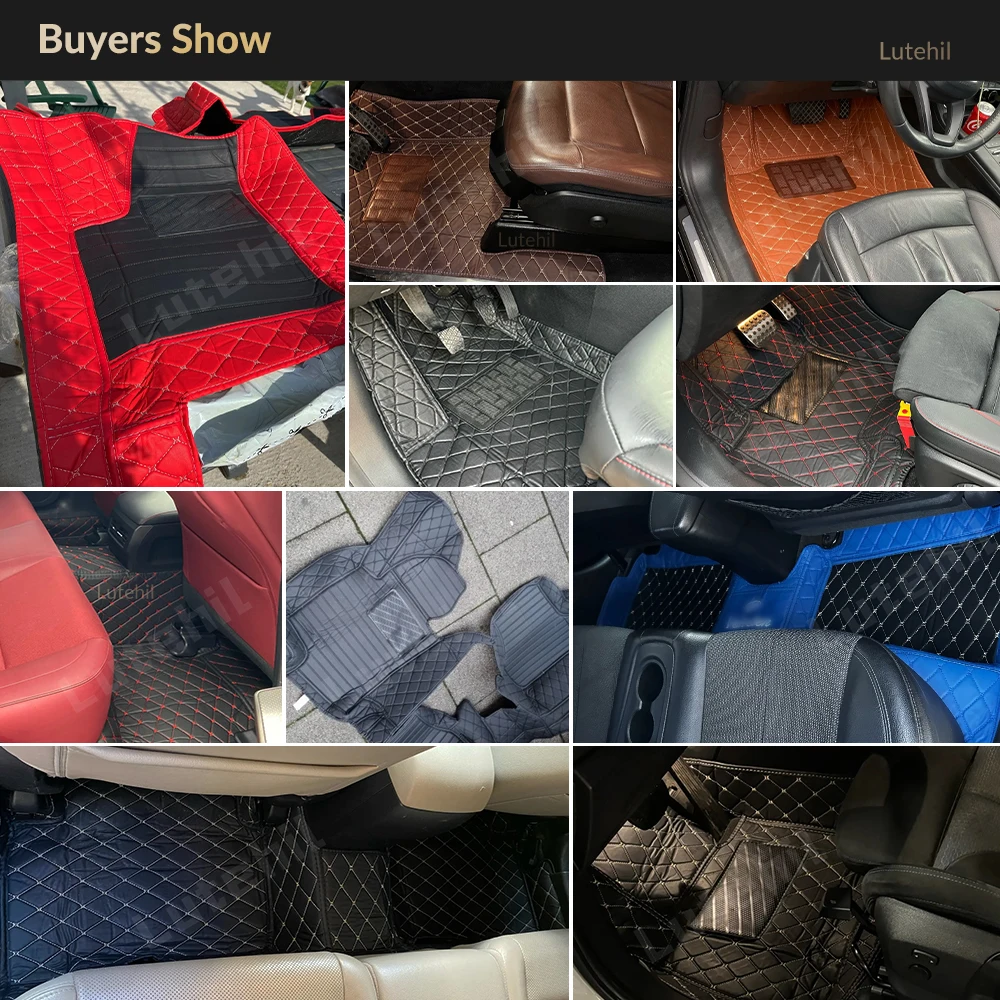 Car Mats For Maserati Ghibli 2014-2023 Floor Mats All Weather Protection Custom Full Set Floor Liners Carpet Cover Interior