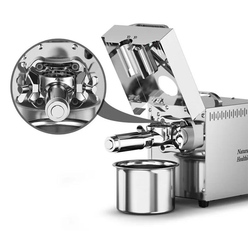 ماكينة ضغط الزيت الأوتوماتيكية التي يتم التحكم فيها ذكيًا في درجة الحرارة من الفولاذ المقاوم للصدأ لتدفئة الضغط البارد/الساخن