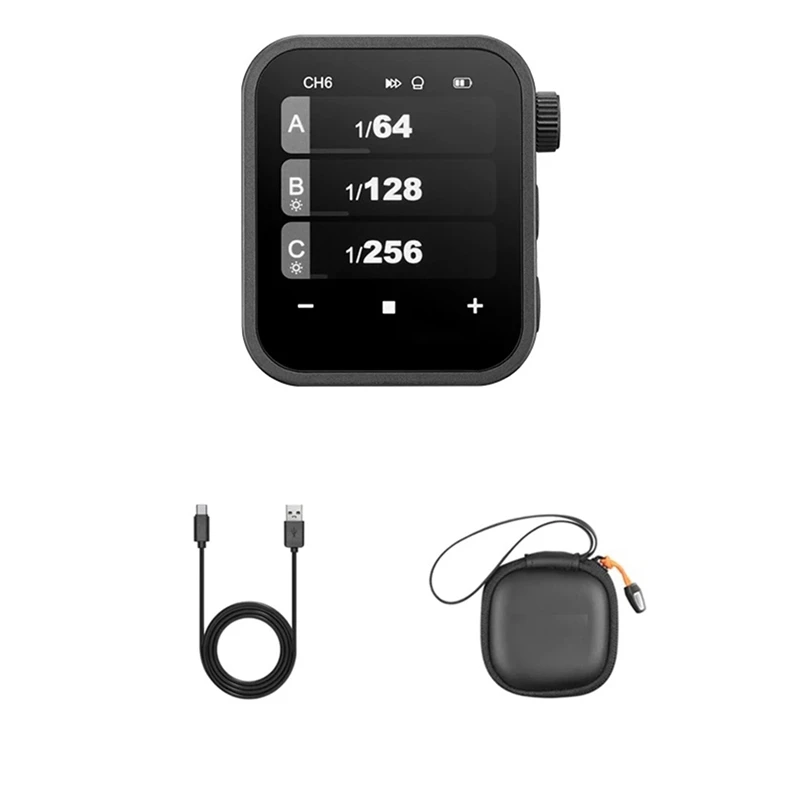

Qy-For Godox X3 Flash Trigger Wireless Flashes Trigger TTL 2.4Ghz OLED Touch Screen Transmitter