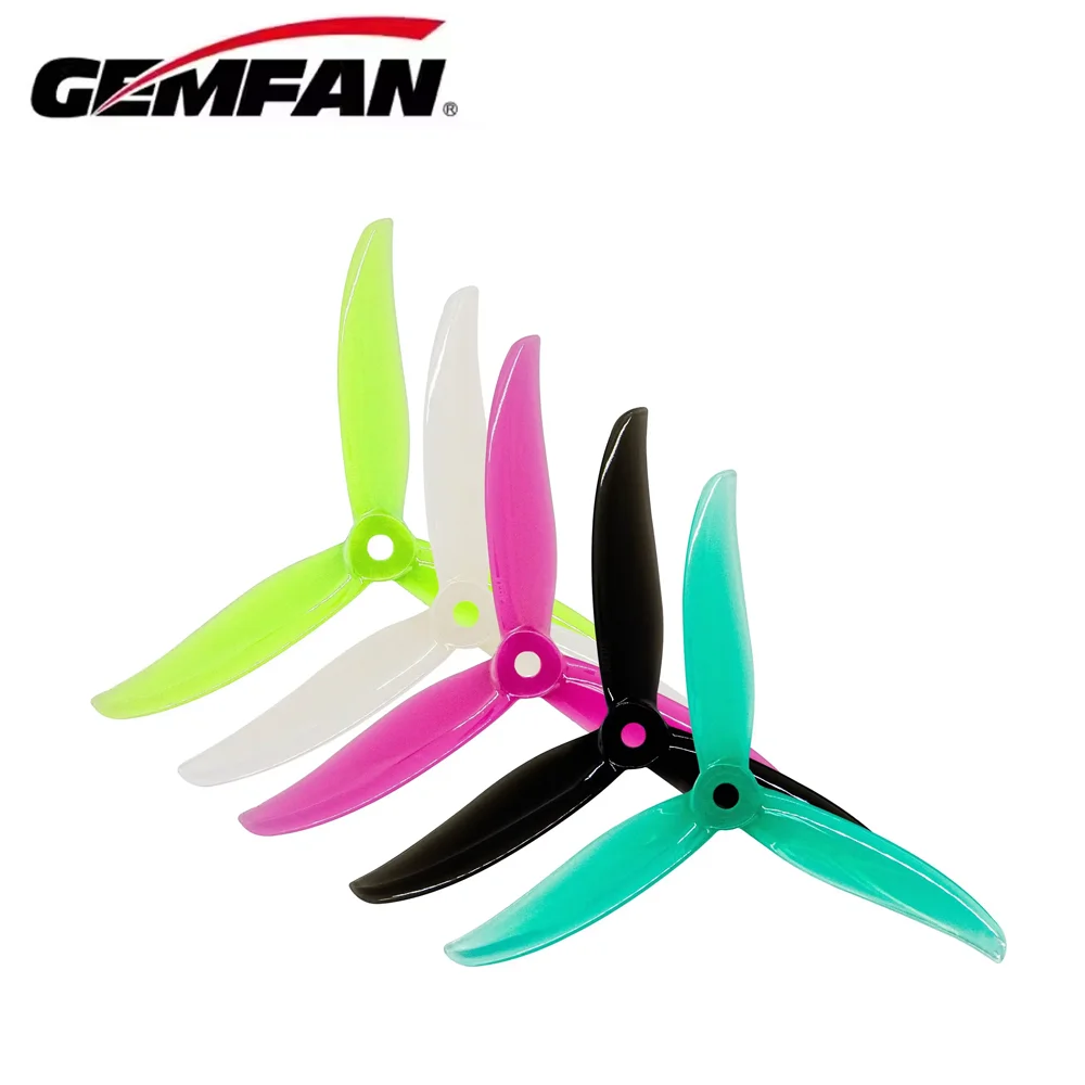 

Пропеллеры Gemfan SBANG 4934 4.9X3.4X3 3-лопастные из поликарбоната (CW/CCW) для FPV дронов 5 дюймов, Juicy Sbang DIY