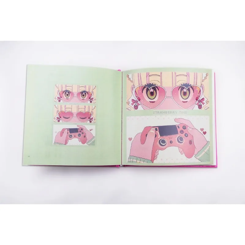 مجموعة كاندي هارتس VIVINOS الرسوم التوضيحية الشخصية لطيف فتاة Kawaii Artbook Manga Comic Popular Korean Illustrator #3