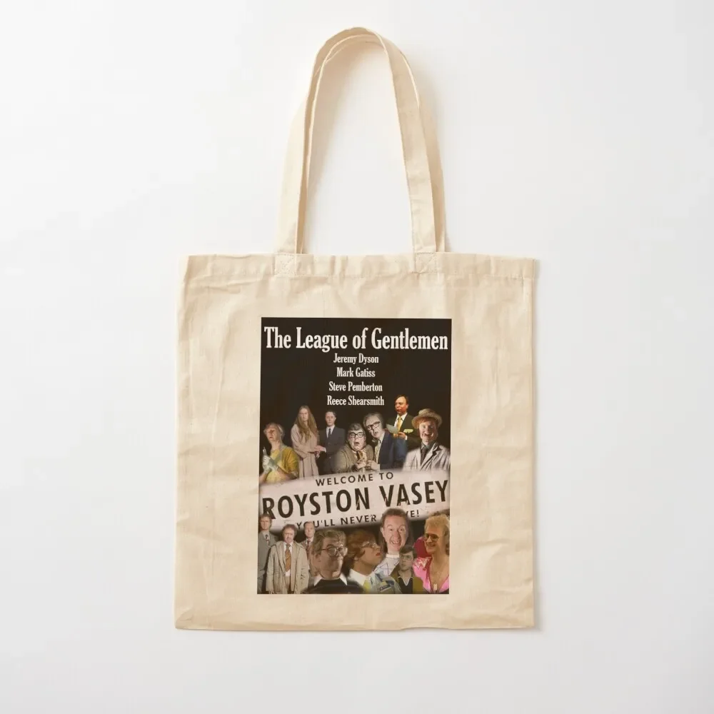 

The League of Gentlemen Montage Tote Bag Fabric bag Custom bag Canvas shoulder