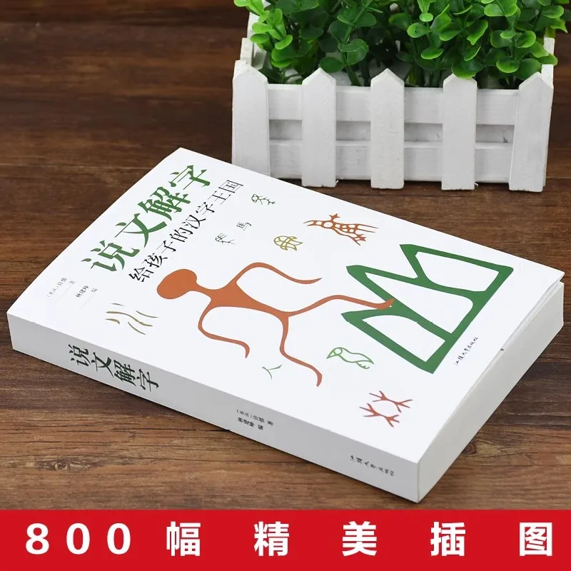 Shuowen Jiezi Learning Chinese Character Book Pictography Dictionary: Children\'s Kingdom of Chinese Characters