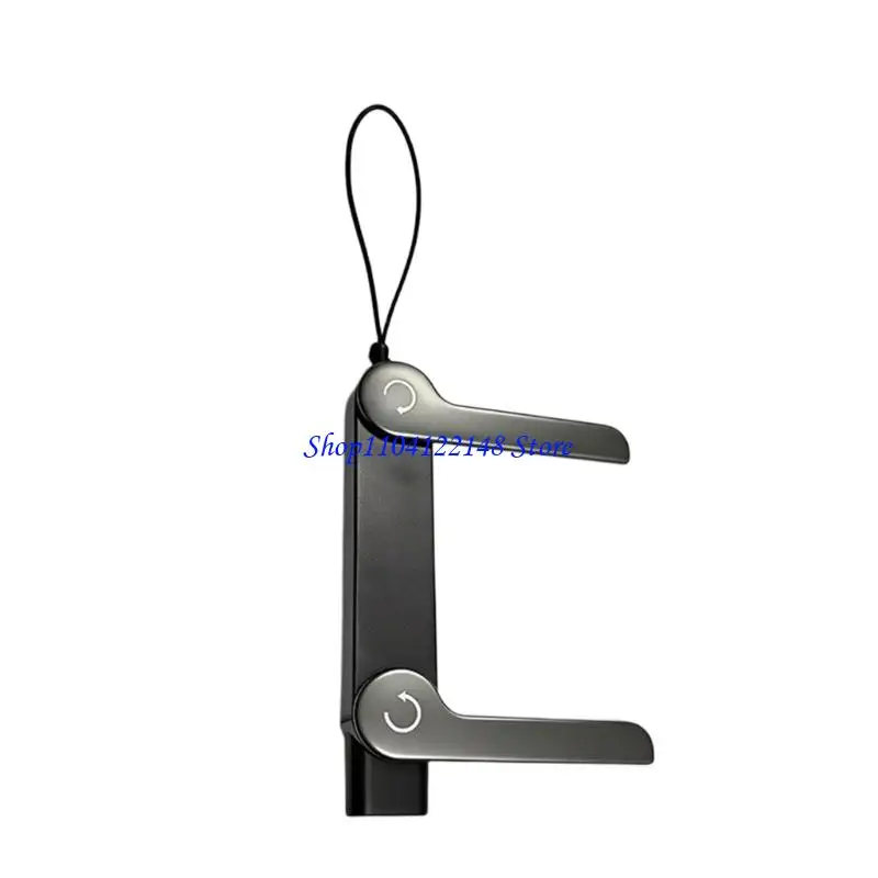 P9FA 240W Zinc Alloy Adapter Phone Stand With Builts In Foldable Stand for Phones