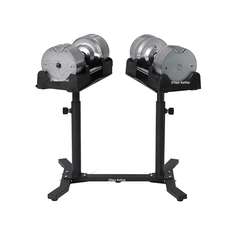 Patent  Chrome Adjustable Dumbbell Set23.5KG/32.5KG/41.5KG/52LB/72LB/92LB  Premium Smart Quick Lock Variable Dumbbell