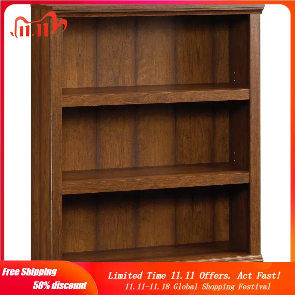 Miscellaneous Storage 3-Shelf Bookcase/ Book shelf, Washington Cherry finish