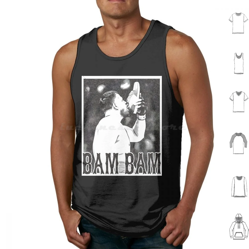 Bam Bam Tank Tops Vest Sleeveless Champ Tai Tuivasa Shoeyvasa Bam Bam Aussie Australian Aborigine Heavyweight Shoey