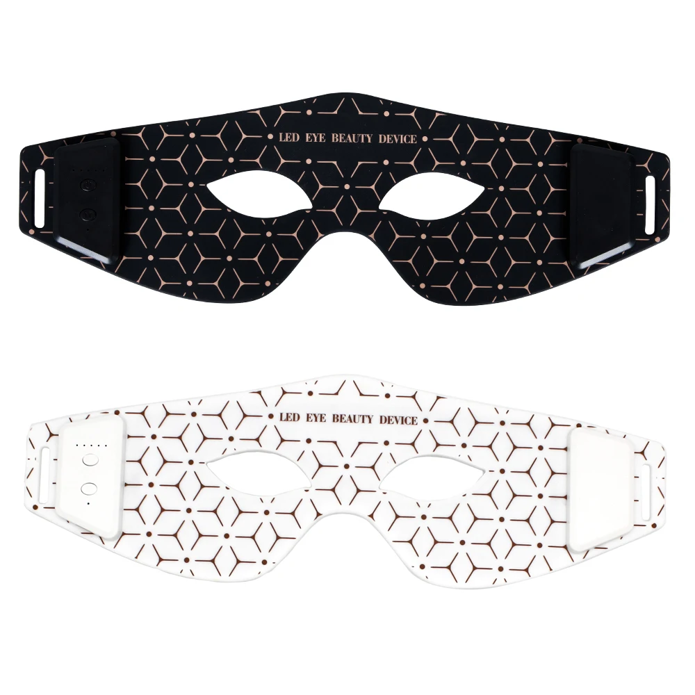LED-oogmasker Roodlichttherapie om collageen te versterken Verminder oogzakken onder de ogen Oogmasker