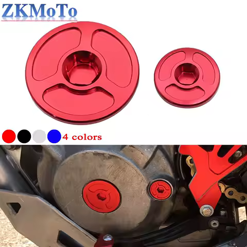 Motocross Engine Timing Plug Cover For Honda CRF150R CRF250R CRF450R CRF450X TRX400EX CRF 150 250 450 R X CBR600RR CBR1000RR TRX