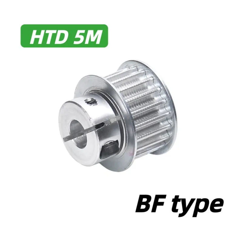 HTD 5M Clamping Timing Pulley 20T 24Tooth Synchronous Wheel Bore 5-25mm Fit 10/15/20mm Width 5M Timing Belt