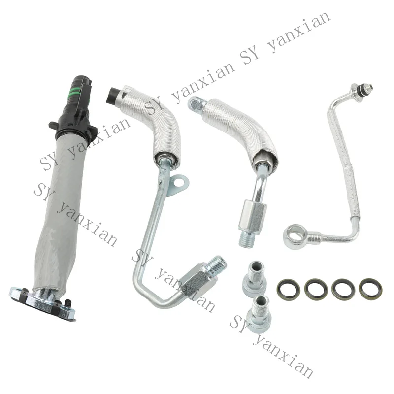 SY+ 55567067 Turbo Charger Coolant Hose Line For Chevy Cruze Buick GM 1.4L 55587854