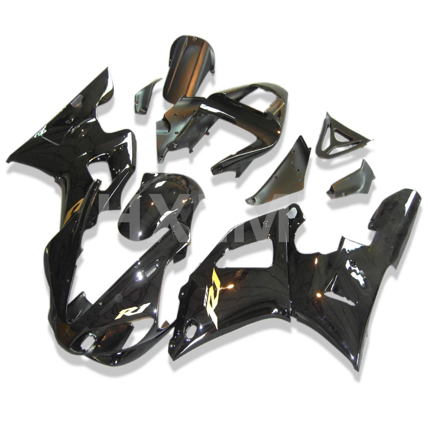 Motorcycle Fairing Set Body Kit Plastic For Yamaha YZF R1 YZFR1 YZF-R1 YZF1000 2000 2001 Accessory Injection Full Bodywork Cowl