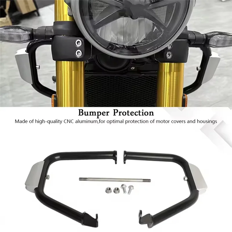 

Motorcycle Accessories Frame Protection Engine Bumper Kit For Speed 400 Scrambler 400X Speed400 2024 2025