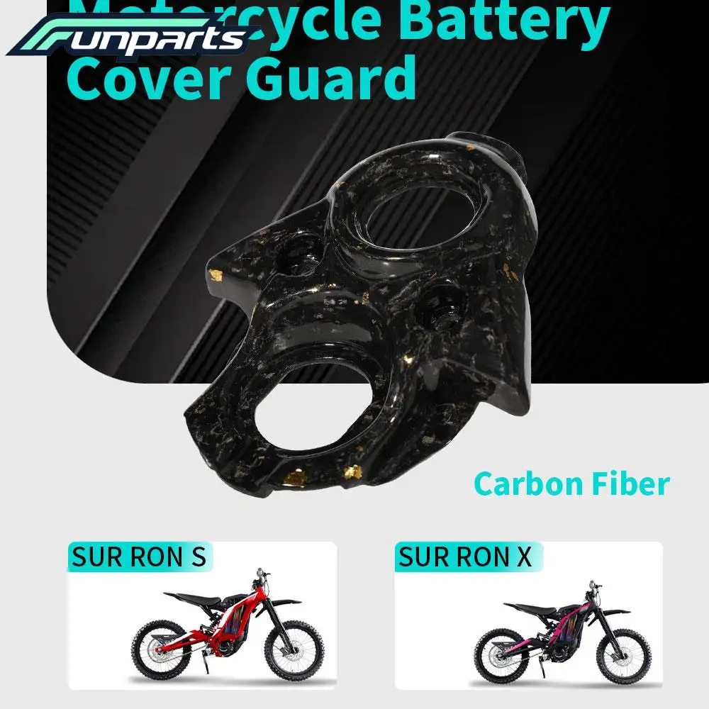 

Декоративная крышка центрального управления мотоцикла из углеродного волокна для SurRon S X, аксессуары для мотоциклов электронного велосипеда
