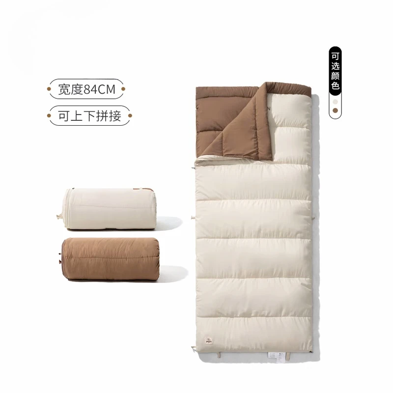

Grinding sleeping bag quilt dual-purpose outdoor camping portable warm sleeping bag thin