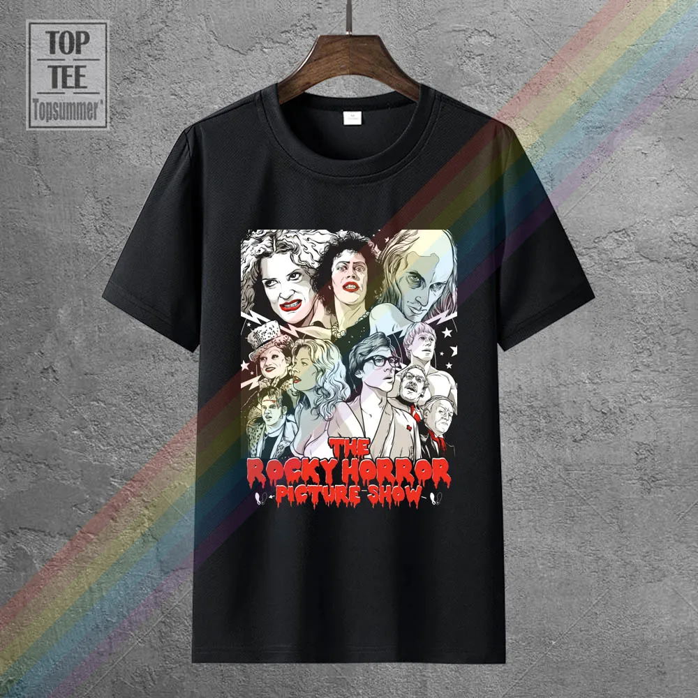 The Rocky Horror Picture Show Movie Poster Women Funny T Shirts Hip Hop Clothing T Shirt Sexy Girl Tee Shirt Short Sleeves