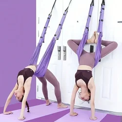 Aerial Yoga Stretch Rope para dor nas costas, Swing Stretching Strap, Inversão Anti-Gravidade, Cintos de ioga