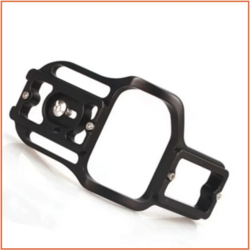 Vintage DSLR L-Bracket for Canon EOS 550D Rebel T2i + Grip | Precision Arca-Swiss QR Baseplate | Stabilizer Ready Tripod Mount f