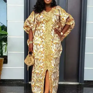 Abayas für Frauen, afrikanischer Kapitan, Marocain, Partykleider, Boubou -Robe, weibliche Djellaba, Luxusmode Dubai, 2024 Hauptverkaufskleid Barro Preto - №6