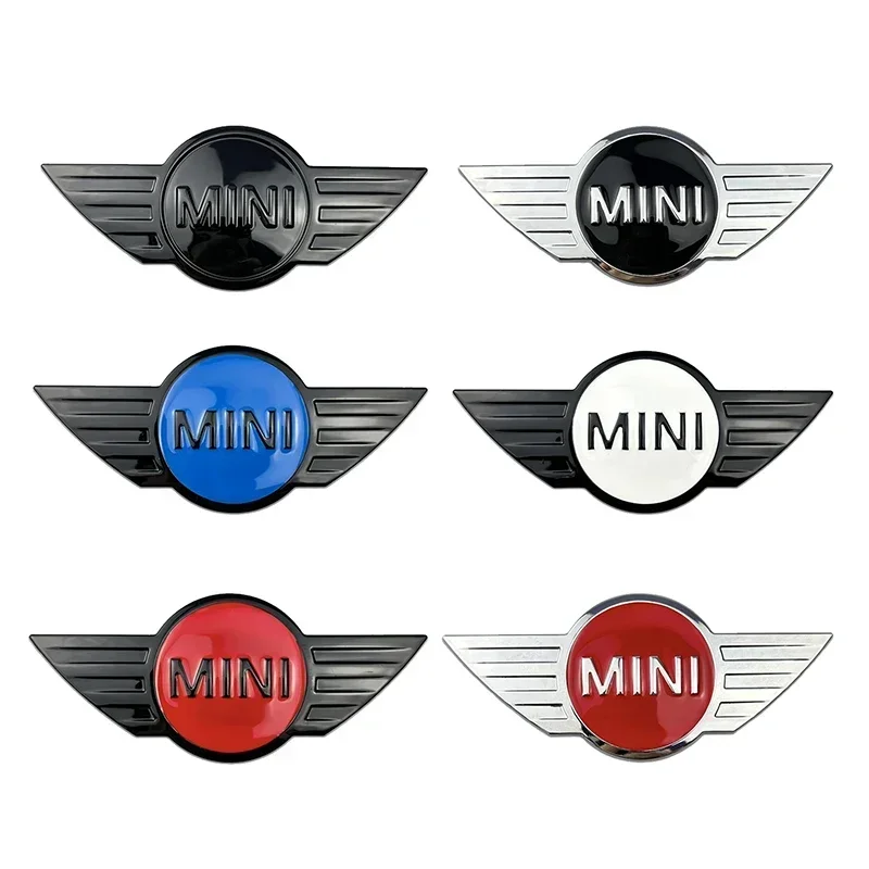 15.1x6.5cm for MINI JCW F54 F55 F56 F60 R50 R52 R53 R56 R57 R58 R60 CLUBMAN COUNTRYMAN Car Rear Front Badge Cover Emblem