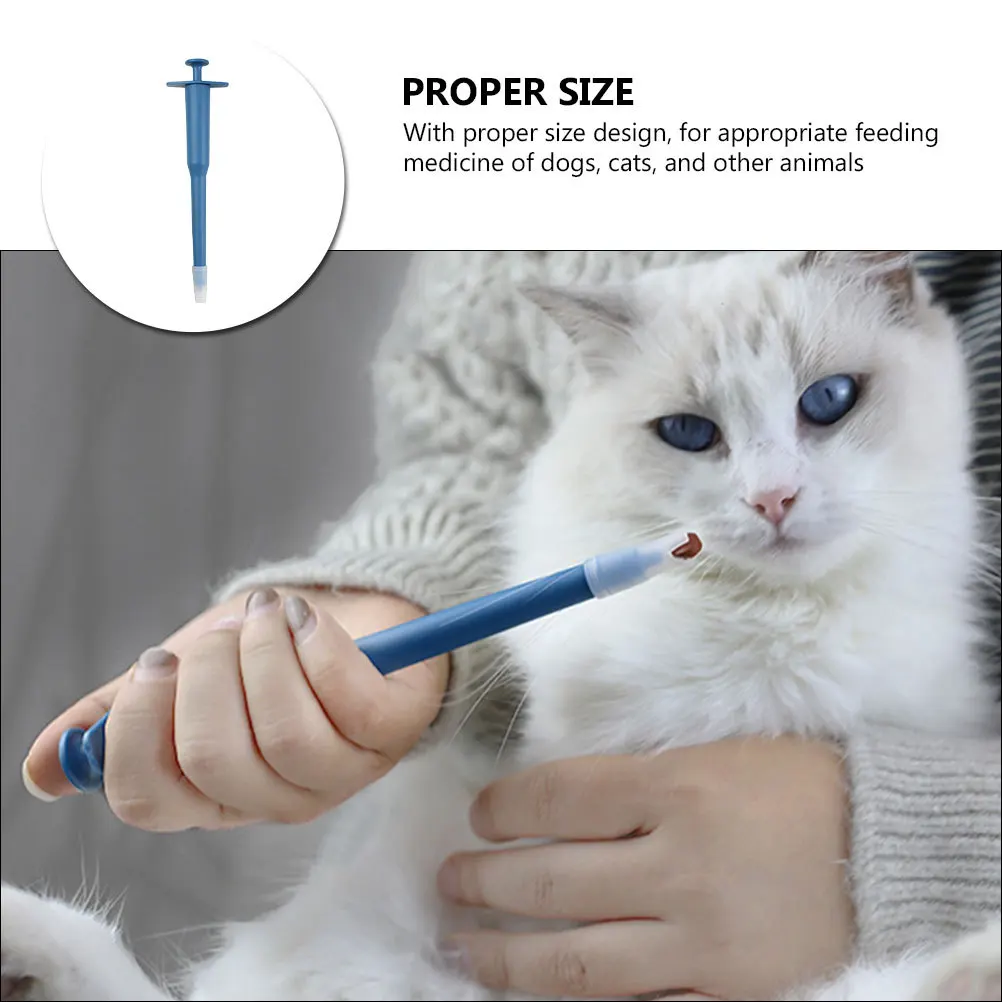 

Pet Feeder Reusable Dog Cat Pill Dispenser Portable Liquid For Kitten Puppy Pet Supply Accessory