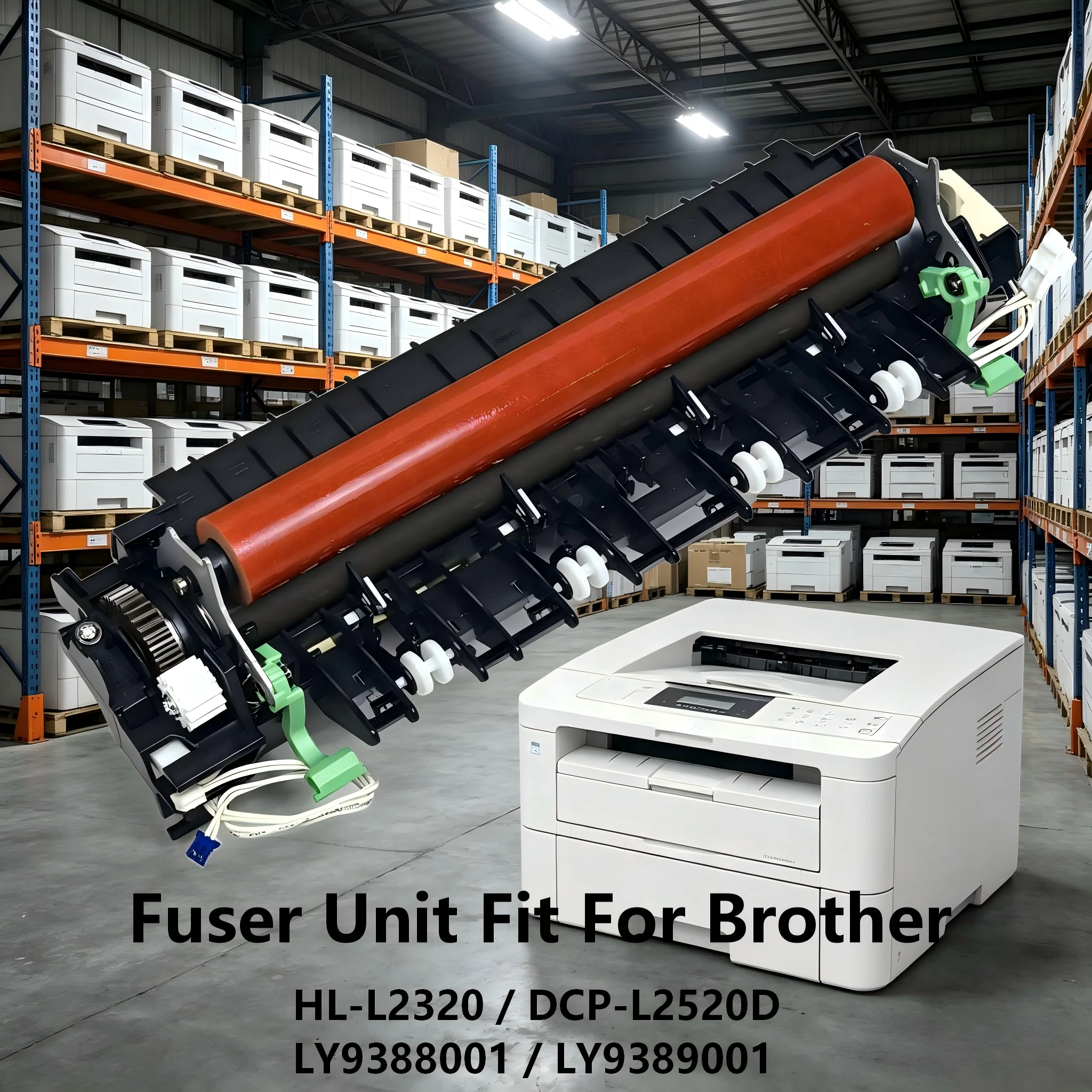 

Блок термозакрепления (фьюзер) L2360DN LY9388001 для Brother HL-L2320, L2365DW, L2380DW, DCP-L2520D, L2540DW, MFC-L2700D, L2740DW (аналог LY9389001)