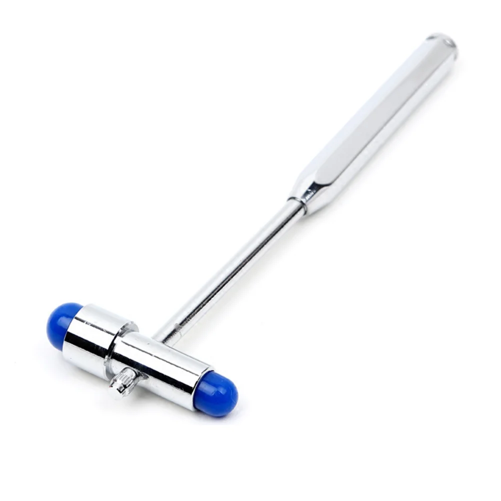 

3-In-1 Reflex Hammer Double Headed Stainless Steel Percussion Hammer With Needle Brush For Neurological Diagnosis Medical