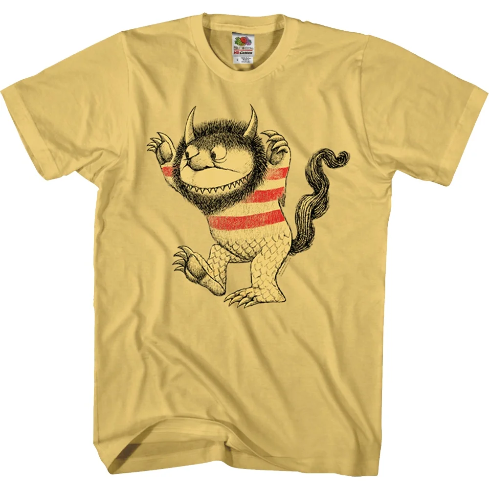 Moishe Sketch Where The Wild Things Are T-Shirt