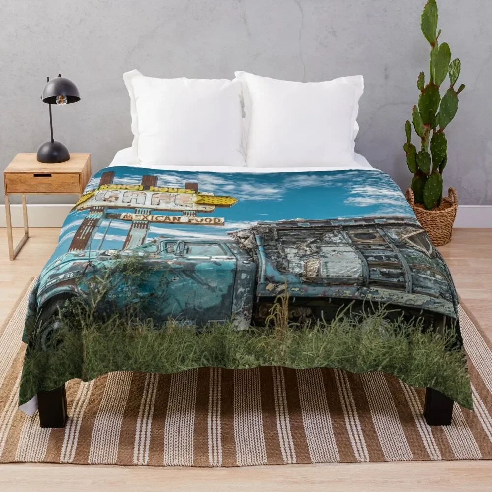 

Ranch House Cafe Throw Blanket Flannels christmas gifts Blankets