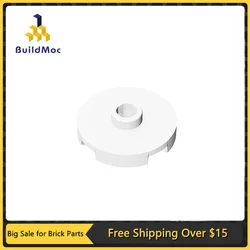 MOC Compatible Assembles Particles 18674 Tile Plate Round 2 x 2 with Open Stud Building Blocks DIY Educational High-Tech Toys