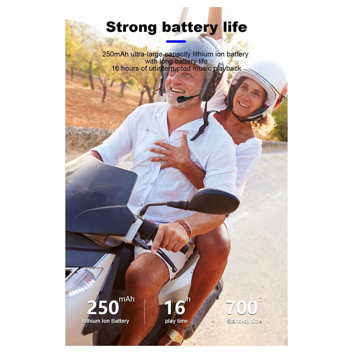 A57G-모터 헬멧 헤드셋 Bluetooth V5.0 무선 스테레오 핸즈프리 스피커 자동 응답기 야외 사이클링 이어폰