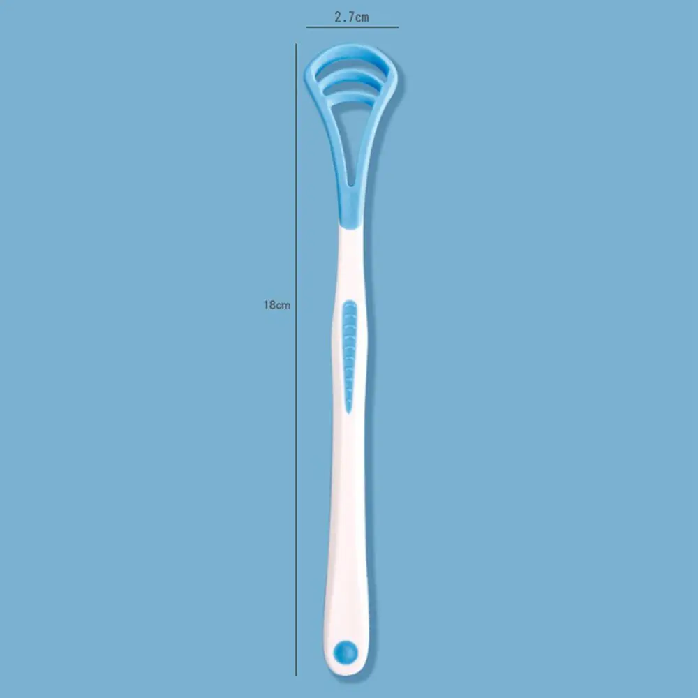 High Quality Oral End Care Remove Bad Breath Oral Cleaning Tongue Scraper Tongue Brush Tongue Cleaner Toothbrush