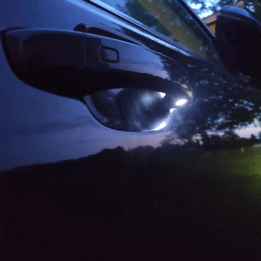

Lasting 1PCS Right Ambient Lighting Door Handle Exterior Door Handle Light for - A6LC7 A8 A7 4H0 9