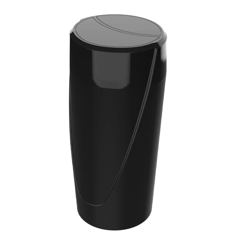 

Rechargeable smart automatic trash can for cars Large capacity with sensor cover Convenient car trunk storage box