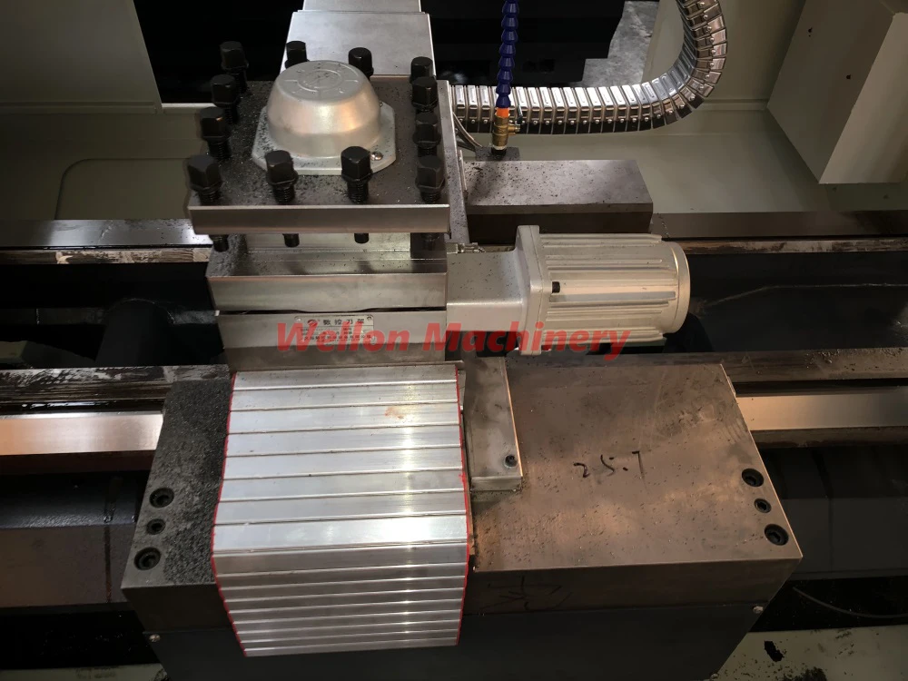 Flat Bed CNC Turning Lathe Ck6150 Metalworking Cutting Hine With Horizontal Precision Spindle