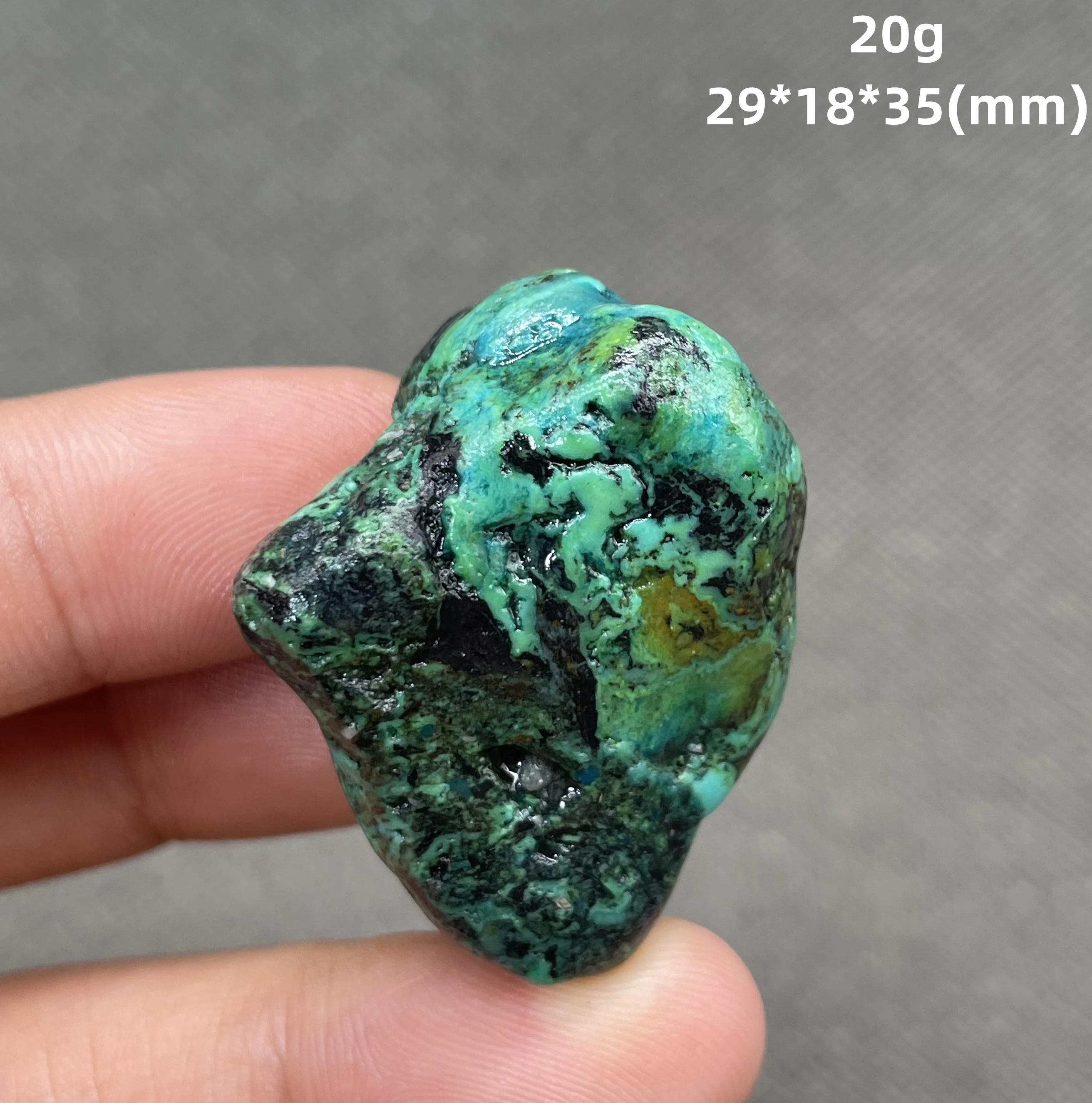 Very rare! 100% Natural green Turquoise Mineral specimen  stones and crystals healing crystals quartz