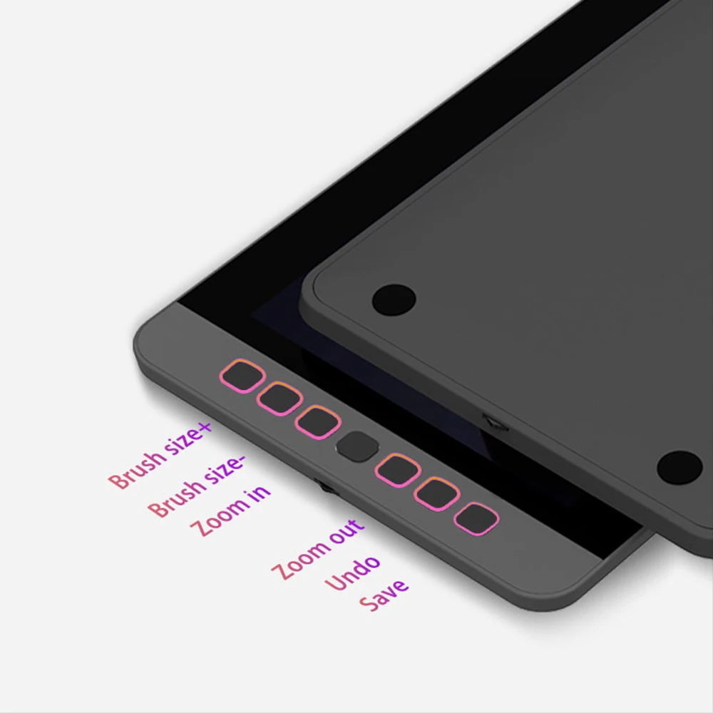 Imagem -05 - Gráficos Desenho Tablet Monitor Ips Lcd Caneta Digital Display 8192 Nível 11.6 Suporta Windows Mac Android os Spaseeba-m12