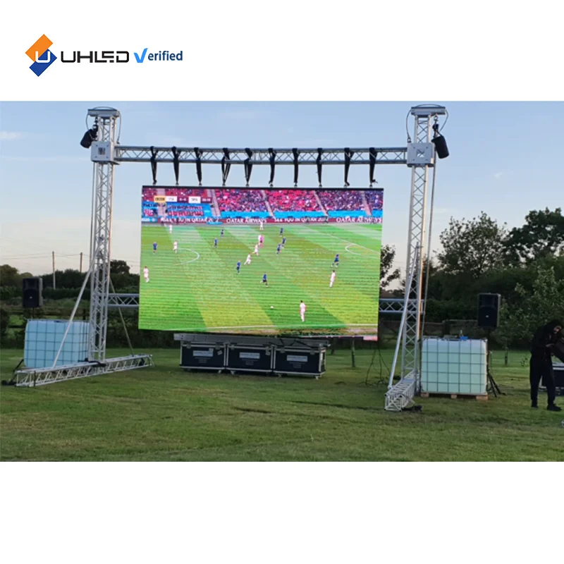 Waterproof Giant Stage Video Wall P3.91 Rental Outdoor Led Screen 500*1000mm Rental Movie Led Display Screen Video Wall