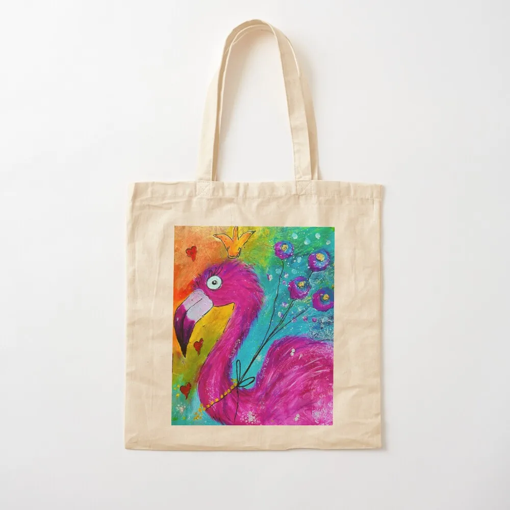 

flamingo pink Tote Bag Reusable bags Handbags the tote bag